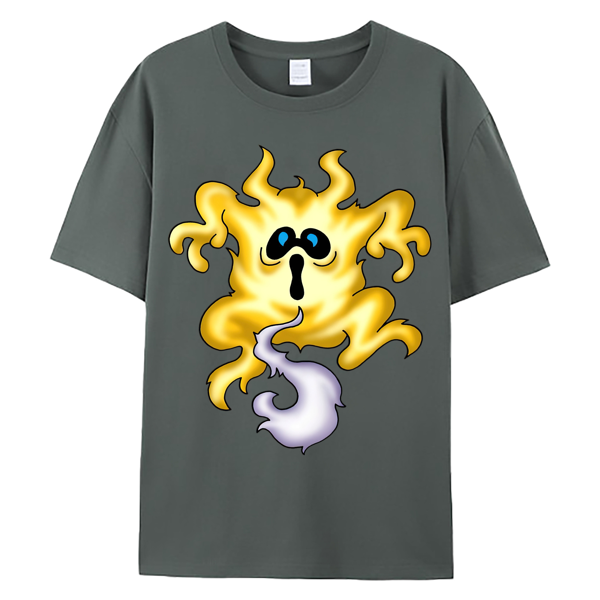 （画像用） ドラゴンクエスト Doragon Kuesuto Dragon Quest 綿100％ メンズ半袖Tシャツ｜肌触りやわらか＆通気性